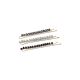 Beaded Metal Bobby Pins - Black/Silver 218805  